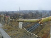 Аварийный мост в Романково перекрыли для ремонтных работ