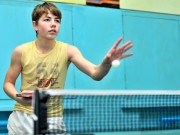 У змаганнях з настільного тенісу участь взяли і молоді, і дорослі