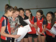 Юные волейболистки — призеры областных соревнований