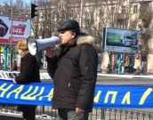 Митинг ко дню рождения Шевченко прошел в Днепродзержинске