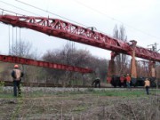 В Днепродзержинске меняют рельсы