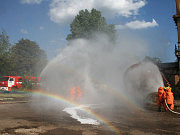 Под Днепродзержинском тренировались тушить лесные пожары