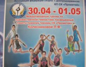Днепродзержинск принимает турнир по художественной гимнастике художественная гимнастика