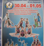 Днепродзержинск принимает турнир по художественной гимнастике художественная гимнастика