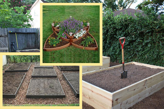 4 варианта мини-грядки