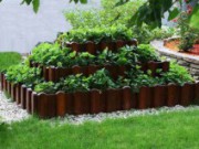 Четыре идеи необычных грядок