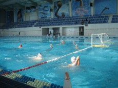 В бассейне «МиКомп» тренировалась сборная Украины по водному поло водное поло