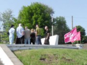 В Днепродзержинске протестуют из-за невыплаченных зарплат митингуют рабочие