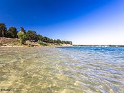 Голубое озеро позеленело