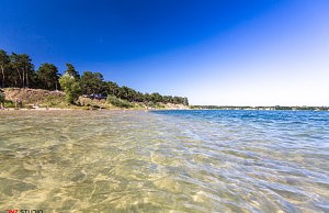 Голубое озеро позеленело