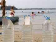 Днепродзержинские экологи требуют проверить «Голубое озеро» экология