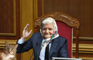 Как бабушка и кот объединили Украину