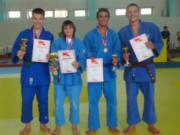 Днепродзержинские дзюдоисты вернулись из Киева с медалями дзюдоисты медали