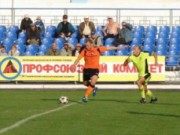 «Сталь» уверенно победила свердловский «Шахтер» футбол