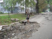 Самая «убитая» улица Днепродзержинска вулиця