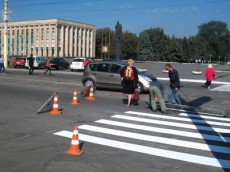 дорожная разметка