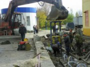В центре города ремонтируют канализационную «бомбу замедленного действия» водоканал ремонт