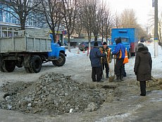 авария водопровод