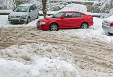 дороги зима