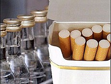 алкоголь и табак