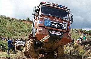 Под Днепродзержинском пройдет гонка грузовиков грузовик