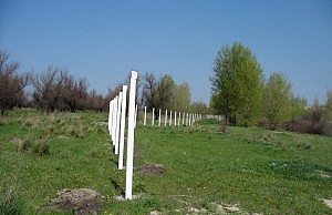 Побережье Голубого озера стало частной собственностью