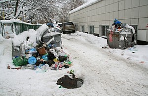 Ситуация с вывозом мусора в Днепродзержинске – критическая мусор