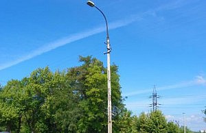 Левый берег погрузился во тьму освещение