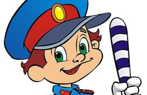 ГАИ города организовало профилактический спектакль для школьников