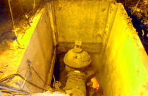 Поломку задвижки «Водоканал» устранял сутки