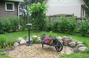 Сад в стиле кантри