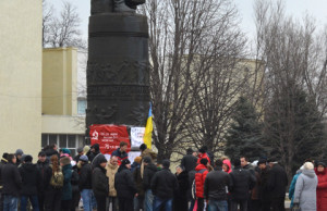 На площади дзержинского прошло собрание