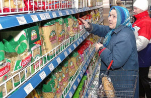 В магазинах города очередная паника