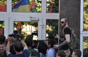 Активисты «люстрировали» начальника областного УВД