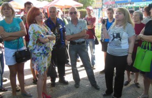 В центральном сквере протестовали…