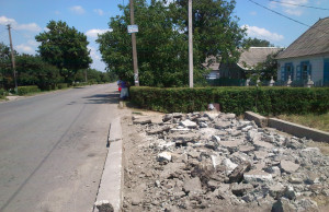 На улице Димитрова снесли автобусную остановку