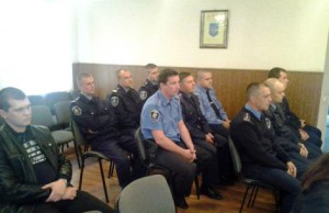 10 правохранителей отправляются на фронт