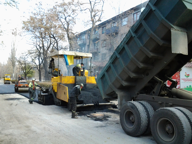 дорога колеусовская ремонт