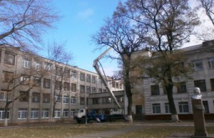 Работники предприятий и чиновники убирали Баглейский район