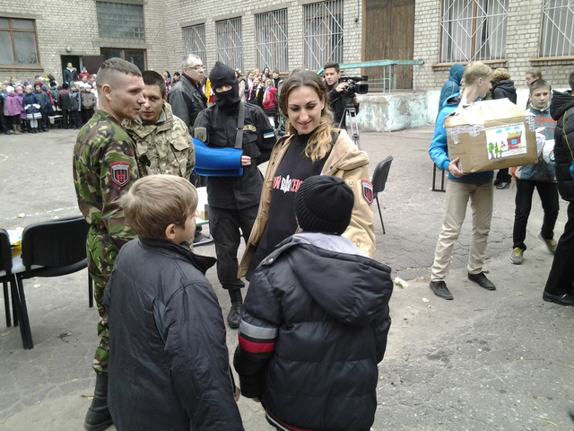 дети школа солдаты