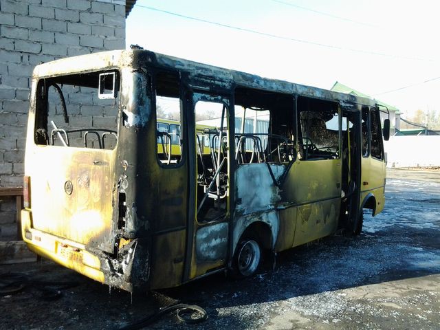 пожар маршрутка