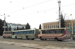 Блокирование автобусов возможно прекратится