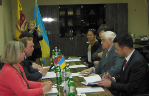 Киргизская делегация посетила Днепродзержинск