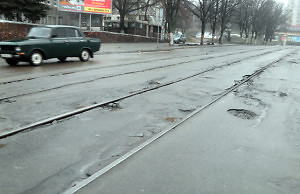 ГАИ зафиксировало неудовлетворительное состояние дорог