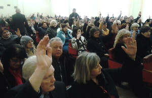 Состоялись общественные слушания по присвоению скверу имени Лясоты