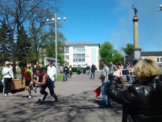 бег молодежь