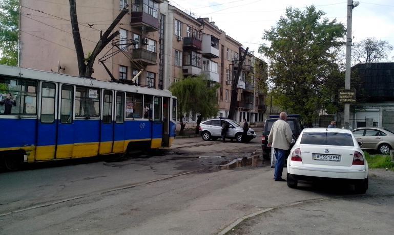 милиция дорога трамвай