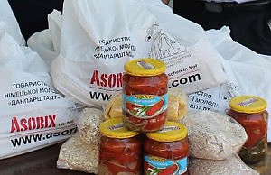 Переселенцам помогли иностранные волонтеры