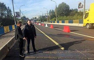 О ремонте моста рассказал первый вице–мэр