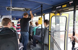 Горящая маршрутка